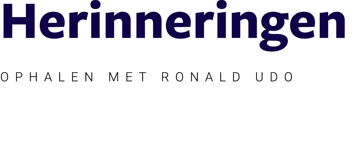 Herinneringen ophalen met ronald udo