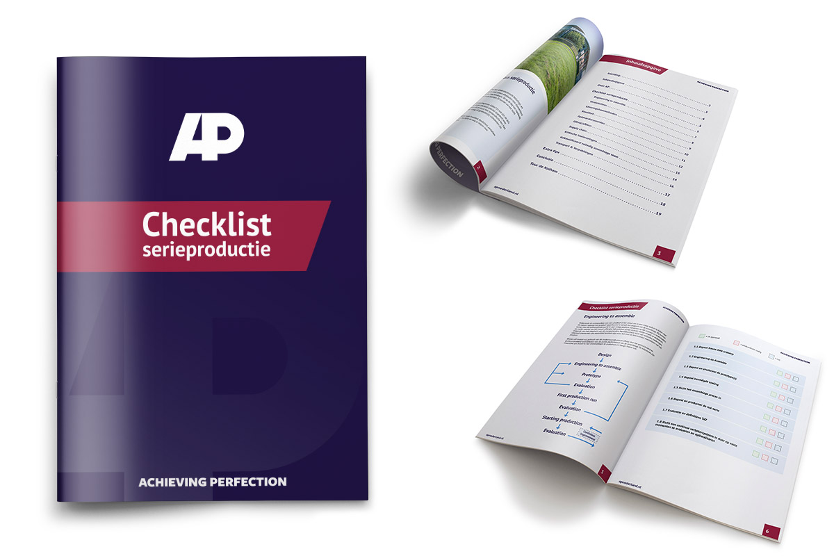 checklist serieproductie AP