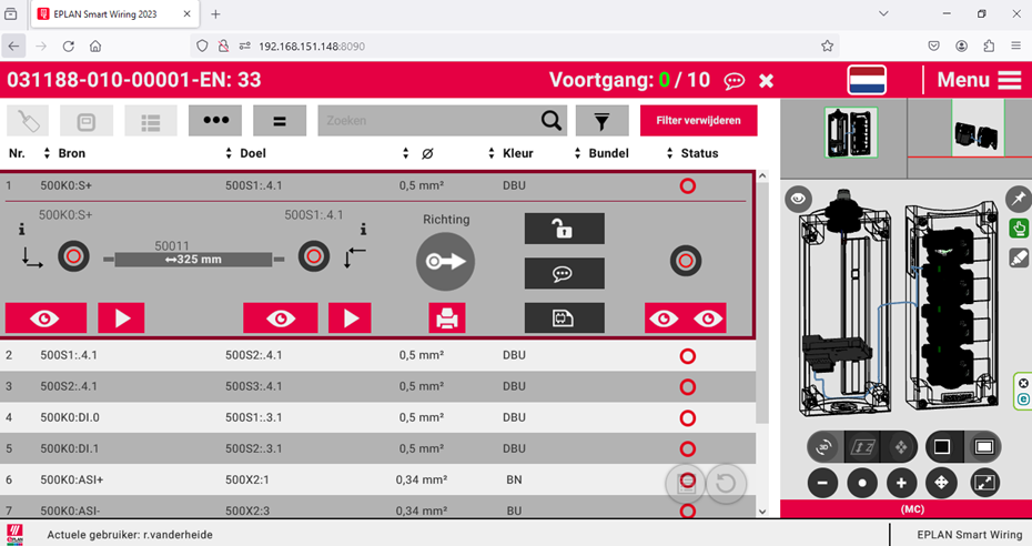 Implementatieonderzoek - EPLAN Smart Wiring 1